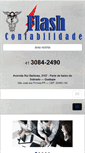 Mobile Screenshot of flashcontabilidade.net